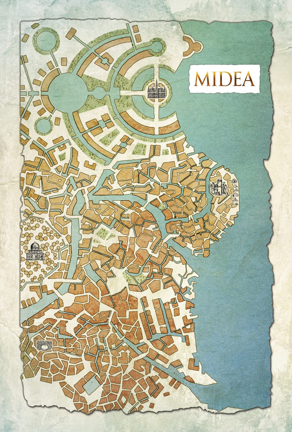 Karte Midea